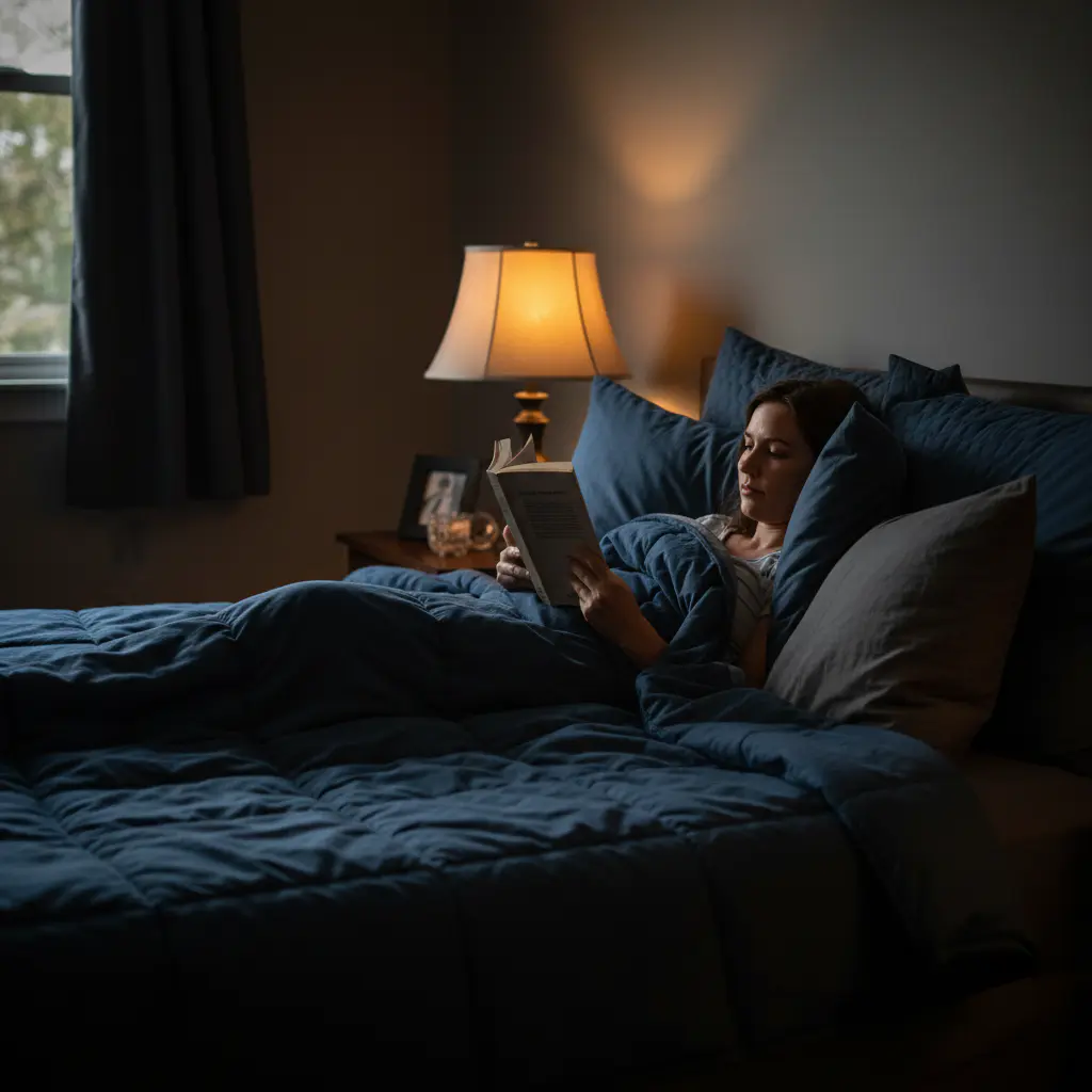 Reading in bed